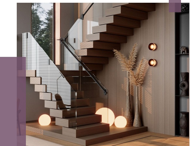 Изготовление и монтаж лестниц в Череповце от 86879 руб. | ПРОЛЁТ-Чрп