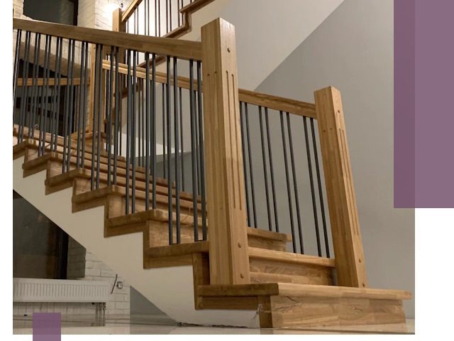 Реставрация деревянных и металлических лестниц в Череповце