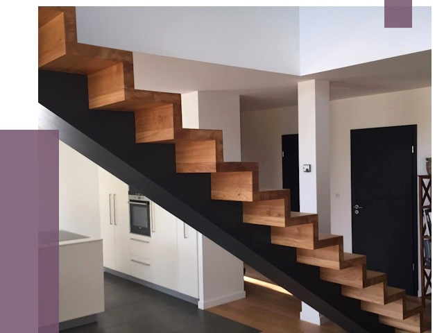 Изготовление деревянных лестниц в Череповце от 86879 руб. | ПРОЛЁТ-Чрп