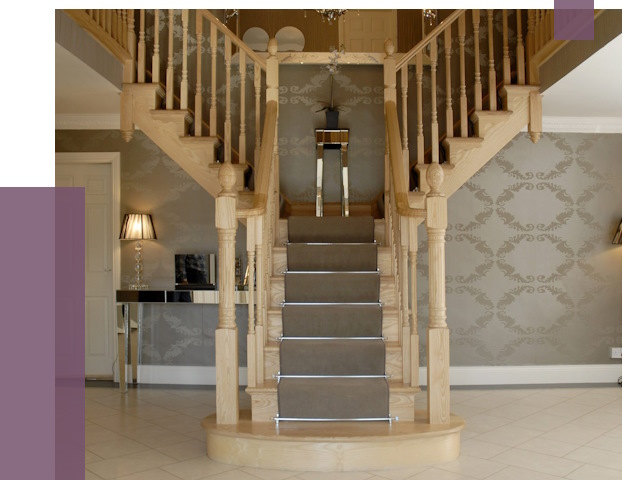 Монтаж деревянных лестниц в Череповце от 7615 руб. 