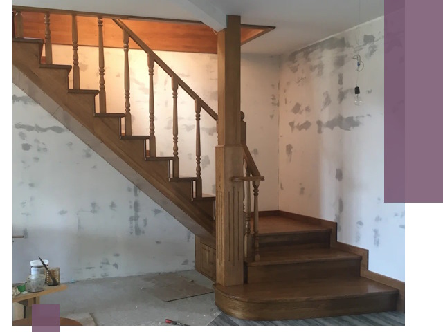 Ремонт деревянных лестниц в Череповце: быстро и качественно