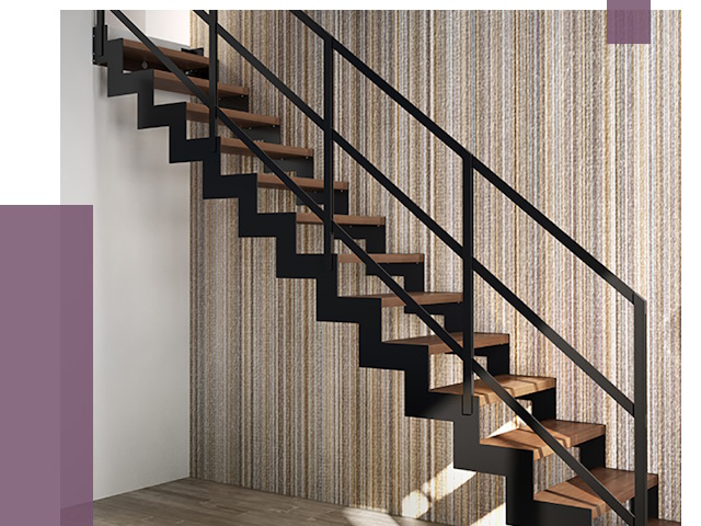 Изготовление металлических лестниц в Череповце от 48550 руб. | ПРОЛЁТ-Чрп