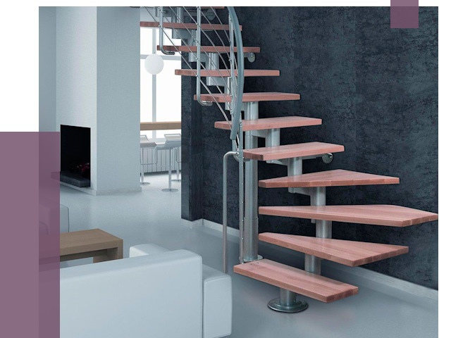 Модульные лестницы в Череповце от 16865 руб. — купить в ПРОЛЁТ-Чрп