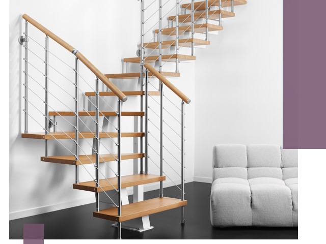 Модульные лестницы под ключ в Череповце — монтаж и изготовление