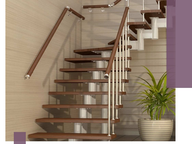 Изготовление модульных лестниц под ключ в Череповце