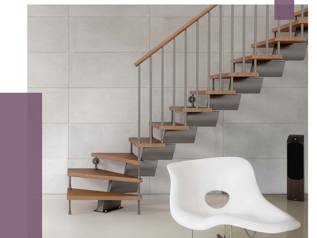 Монтаж модульных лестниц в Череповце от 6337 руб. 