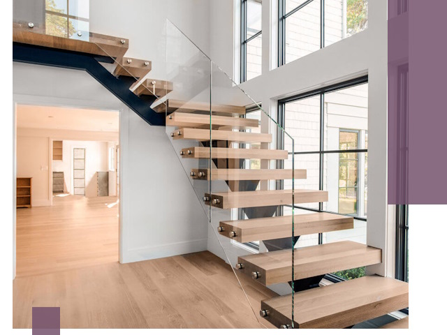 Монтаж модульных лестниц в Череповце: срок, качество, гарантия