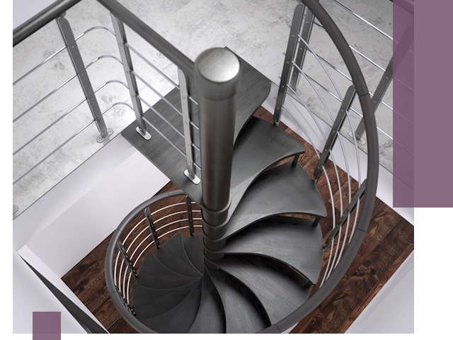 Демонтаж винтовых лестниц в Череповце — быстро и безопасно