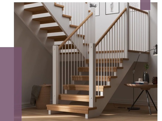 Маршевые лестницы в Череповце от 38073 руб. — монтаж | ПРОЛЁТ-Чрп