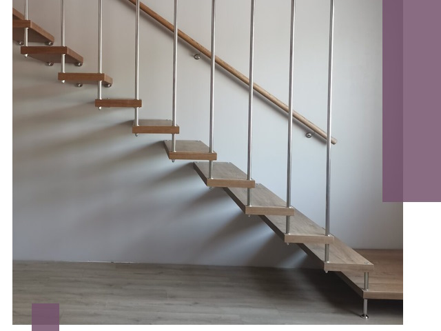 Демонтаж лестниц на больцах в Череповце быстро и аккуратно