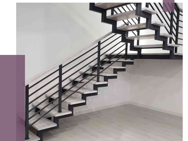 Лестницы на металлокаркасе под ключ в Череповце от 12776 руб. | ПРОЛЁТ-Чрп