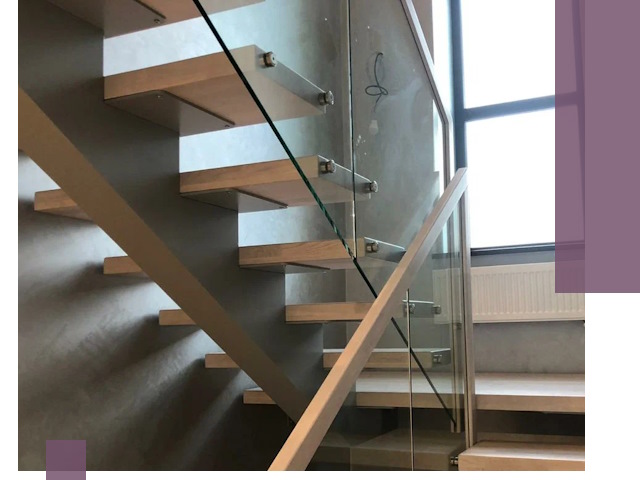 Изготовление лестниц на монокосоуре в Череповце с монтажом и гарантией