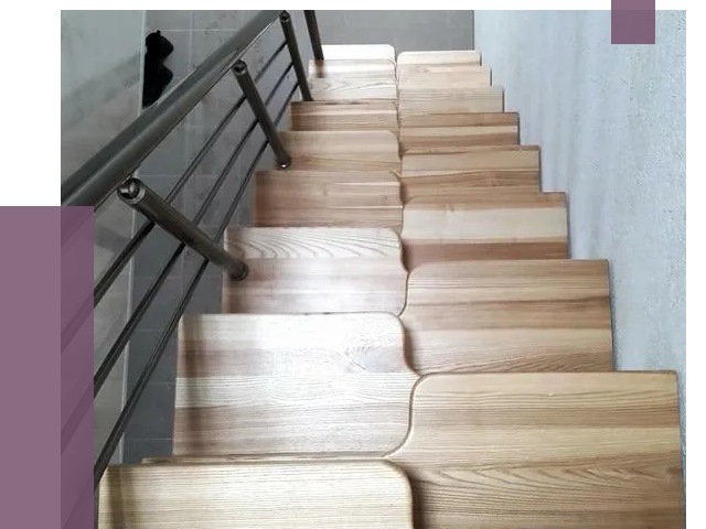 Лестницы гусиный шаг в Череповце от 13032 руб. под ключ | ПРОЛЁТ-Чрп