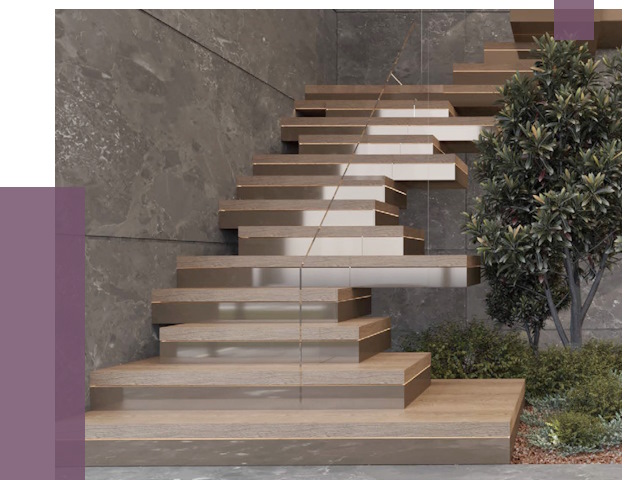 Современные лестницы в Череповце от 13798 руб. | ПРОЛЁТ-Чрп