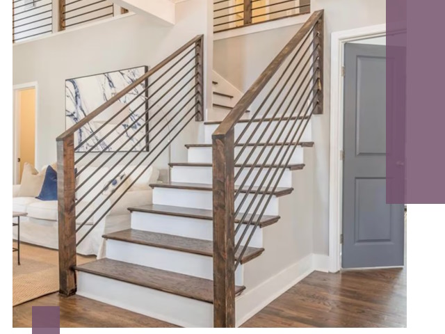 Лестницы для коттеджа под ключ в Череповце — изготовление и монтаж