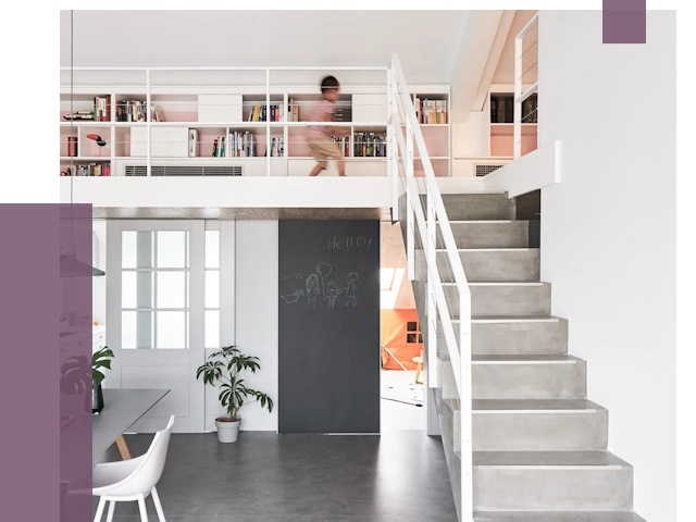 Лестницы для двухуровневой квартиры в Череповце от 176312 руб. | ПРОЛЁТ-Чрп