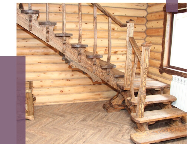 Лестницы в баню в Череповце от 19113 руб. — изготовление | ПРОЛЁТ-Чрп