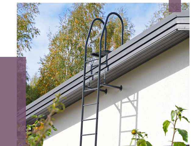 Лестницы на крышу в Череповце от 19113 руб. — монтаж и монтаж ПРОЛЁТ-Чрп