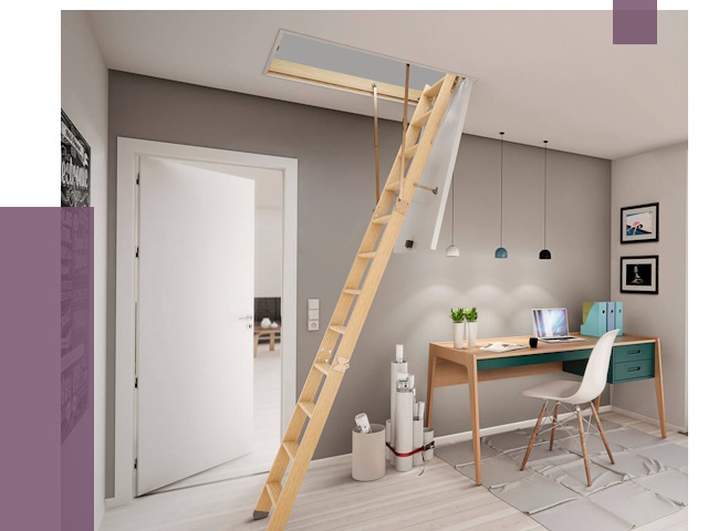 Чердачные лестницы в Череповце — от 14565 руб. | ПРОЛЁТ-Чрп