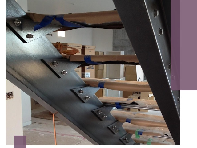 Усиление лестничных конструкций и усиление опор в Череповце