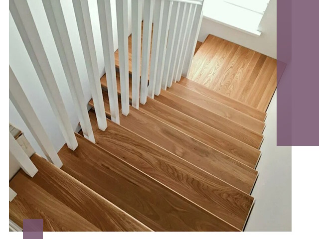 Лестницы из бука в Череповце: изготовление, монтаж и демонтаж