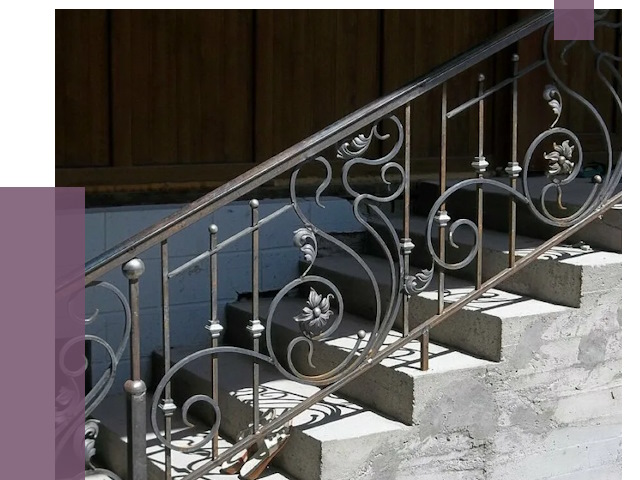 Кованые перила в Череповце от 8688 руб. под ключ — качество от ПРОЛЁТ-Чрп