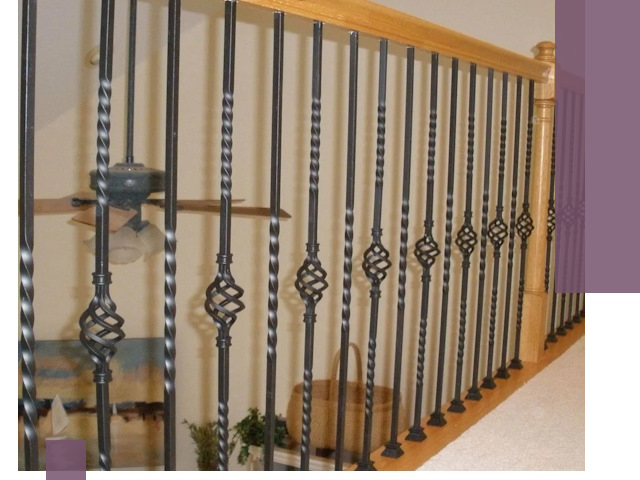 Изготовление и монтаж кованных перил в Череповце под ключ