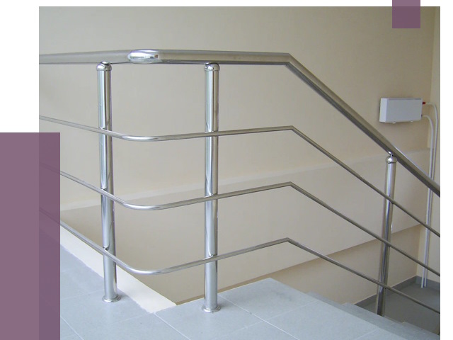 Алюминиевые перила в Череповце от 6337 руб. под ключ | ПРОЛЁТ-Чрп