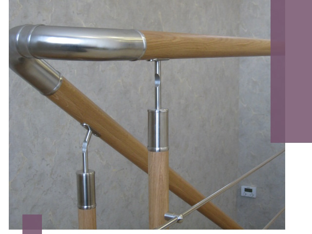 Комбинированные перила на заказ в Череповце — монтаж и производство