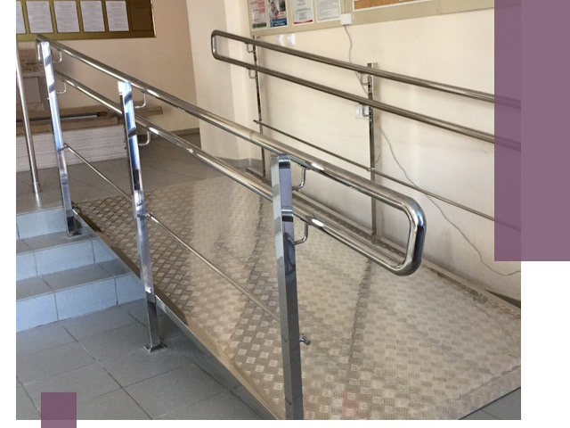 Перила для инвалидов в Череповце — надежные поручни и ограждения