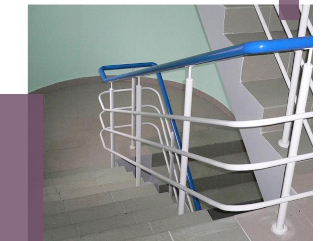 Перила в подъезде в Череповце — установка и замена от 7410 руб. | ПРОЛЁТ-Чрп