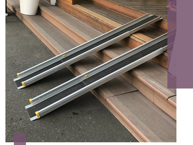 Телескопические пандусы под ключ в Череповце — изготовление и монтаж