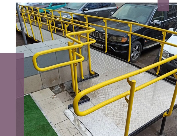 Стационарные пандусы в Череповце от 12265 руб. | ПРОЛЁТ-Чрп