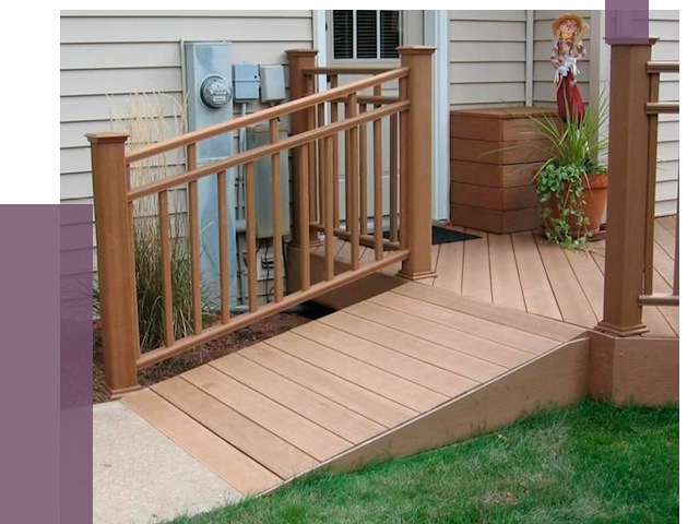 Пандус на крыльцо в Череповце под ключ от 7768 руб.