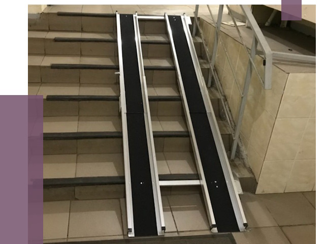 Установка пандуса в подъезд в Череповце от 7972 руб. под ключ | ПРОЛЁТ-Чрп