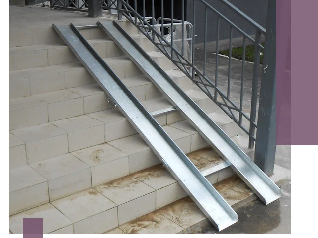 Пандусы для детских колясок в Череповце: изготовление и монтаж