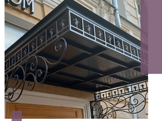 Ремонт козырьков и навесов в Череповце — быстро и качественно