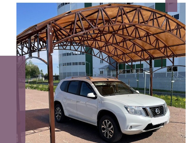 Недорогие навесы в Череповце от 42928 руб. | ПРОЛЁТ-Чрп