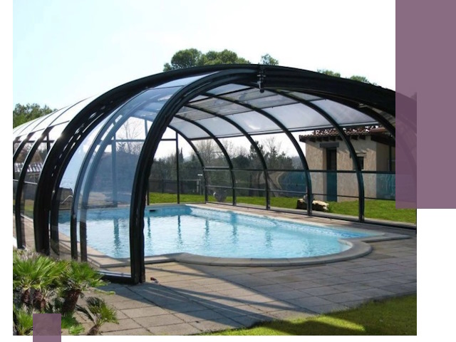 Навесы для бассейна в Череповце: изготовление и монтаж под ключ