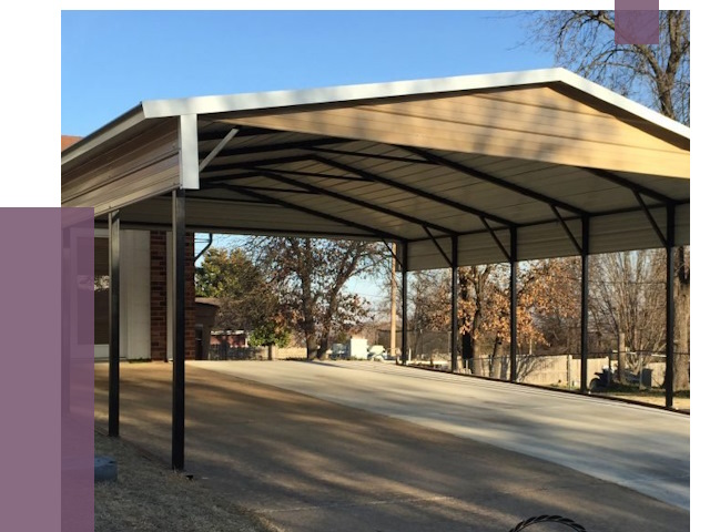 Двускатные навесы в Череповце от 8023 руб. | ПРОЛЁТ-Чрп