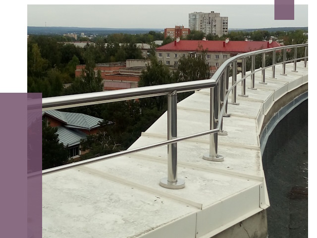 Парапеты и ограждения кровли в Череповце от 4957 руб. 