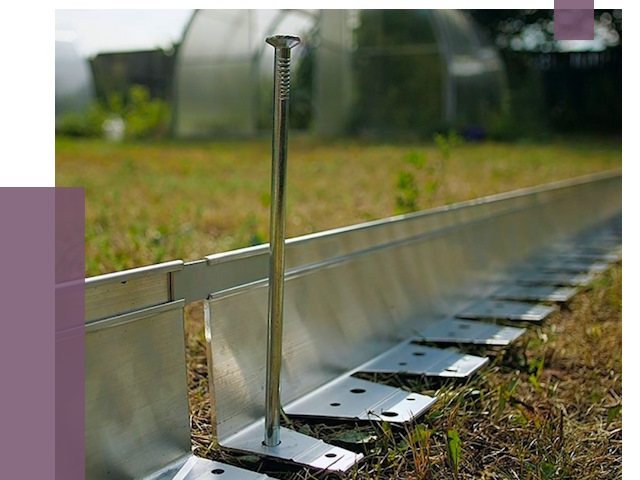 Металлические бордюры для газона в Череповце от 4293 руб. | ПРОЛЁТ-Чрп