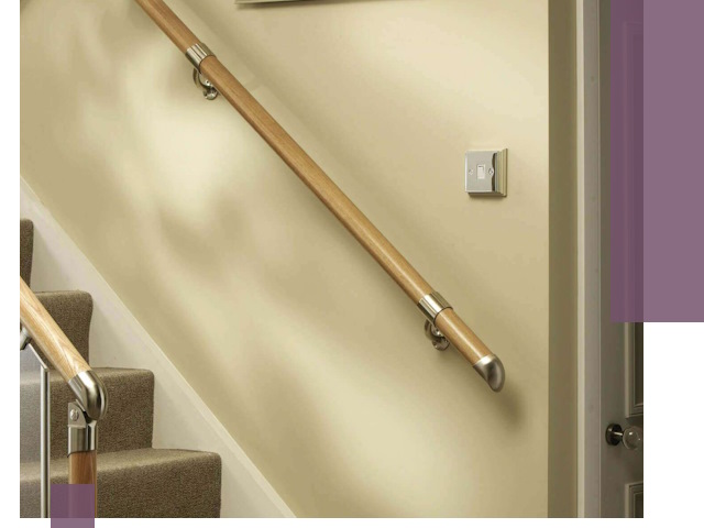 Монтаж пристенных поручней профессионально в Череповце