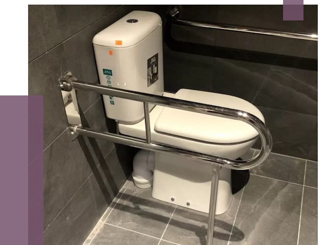 Поручни для санузлов в Череповце от 4293 руб.  | ПРОЛЁТ-Чрп